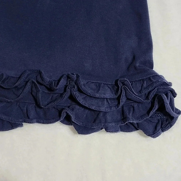 Baby Girl Ralph Lauren Ruffled Dress, Blue, Size 12M, PreOwned - Picture 6 of 8
